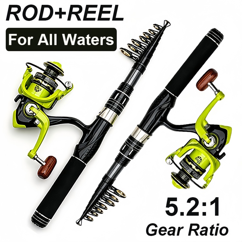 Fishing Rod Combo - Spinning Fishing Rod and Reel Combo