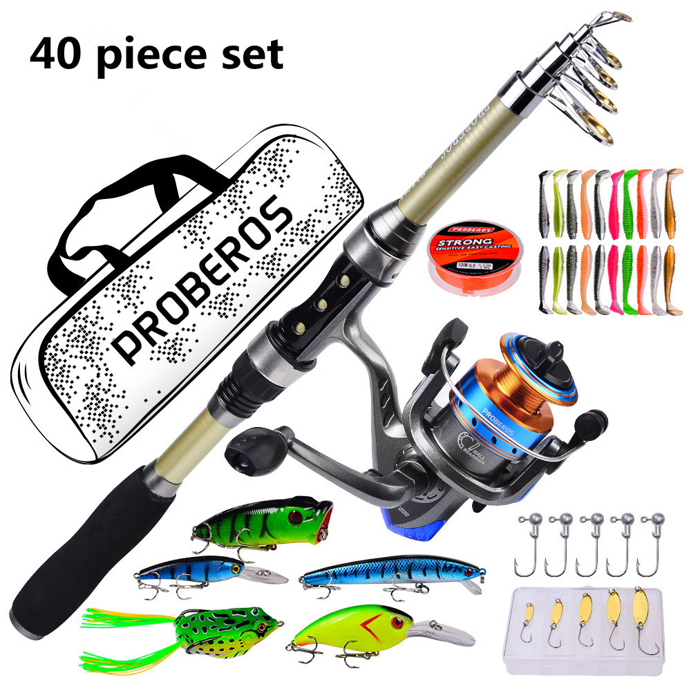 40 Piece Set of New Sea Rods,  - Fishing Rod Fly recension och pris