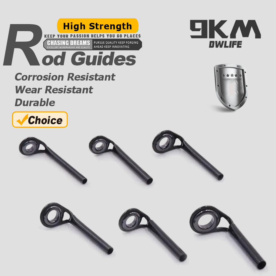 Fishing Rod Guides 5~10pcs MKT - Fishing Rod Guide Replacement recension och pris