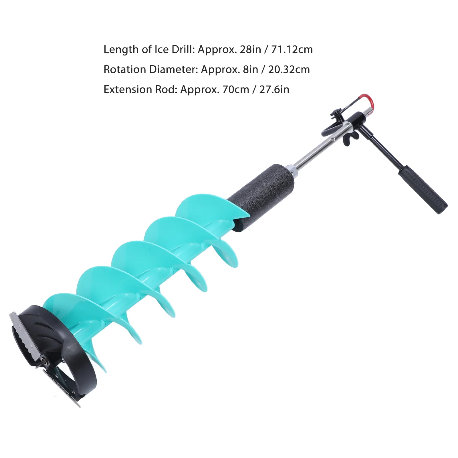 Electric Ice Auger Kit, 8in Ic - Fishing Rod Ice recension och pris