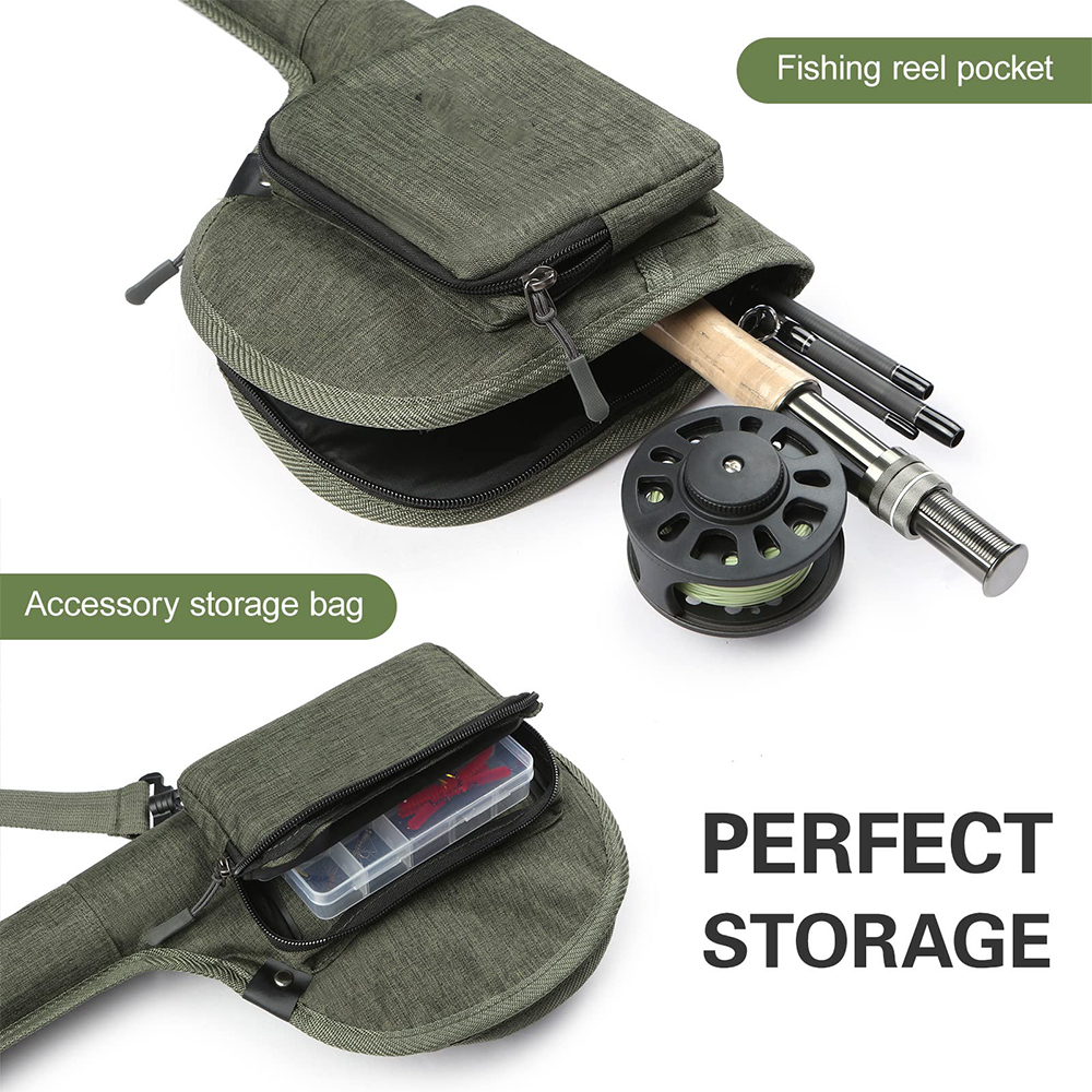 Fly Fishing Rod Case Portable  - Fishing Rod Fly recension och pris
