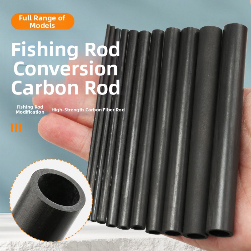 10cm Black Hollow Carbon Fiber - Fishing Rod Carbon Fiber recension och pris