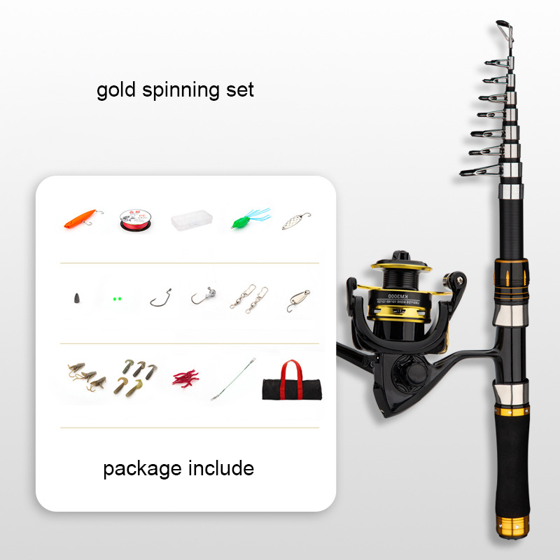 Carbon Fiber Fishing Rod 2.1m  - Fishing Rod Combo recension och pris
