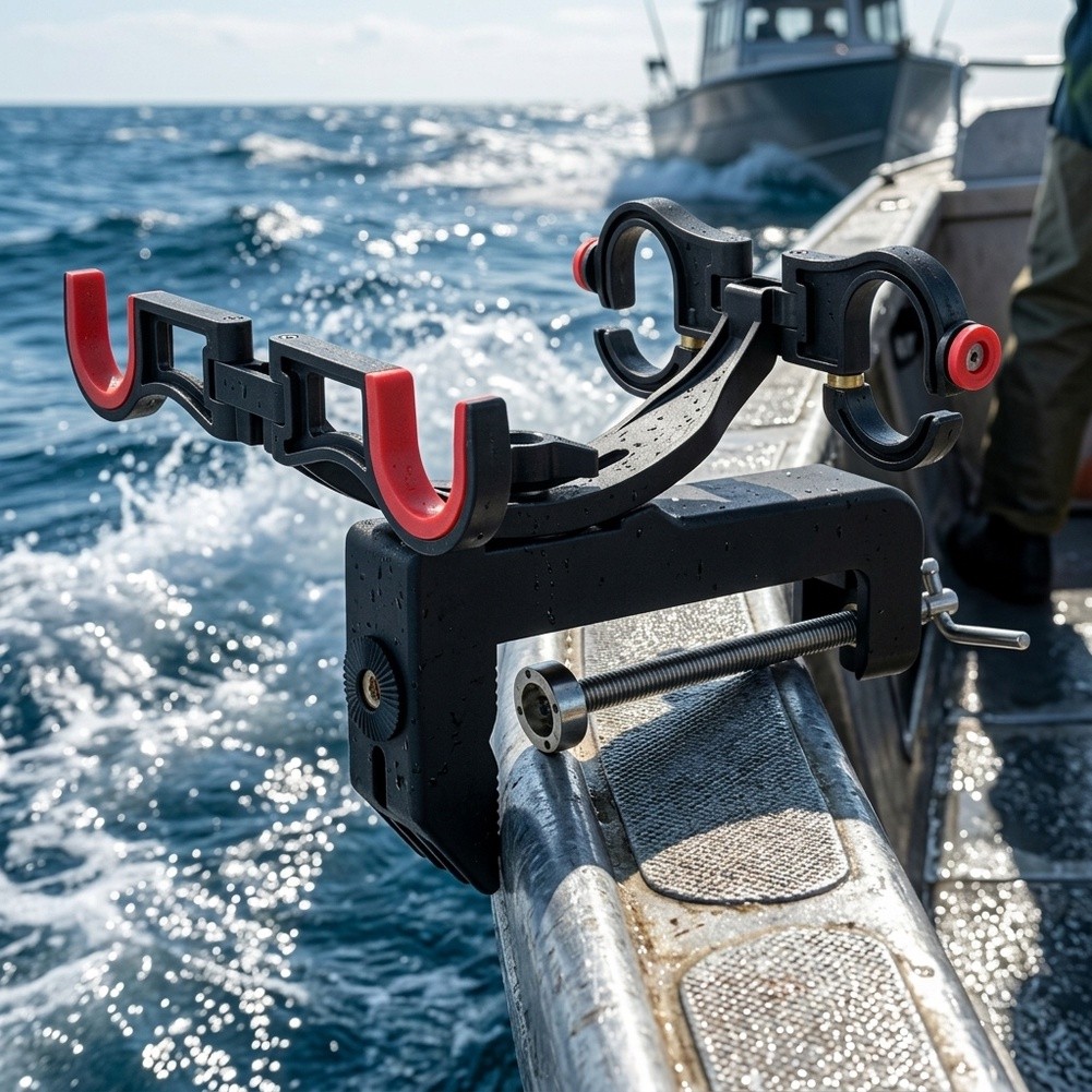 For Heavy-Duty Double-Head Boa - Fishing Rod Boat recension och pris