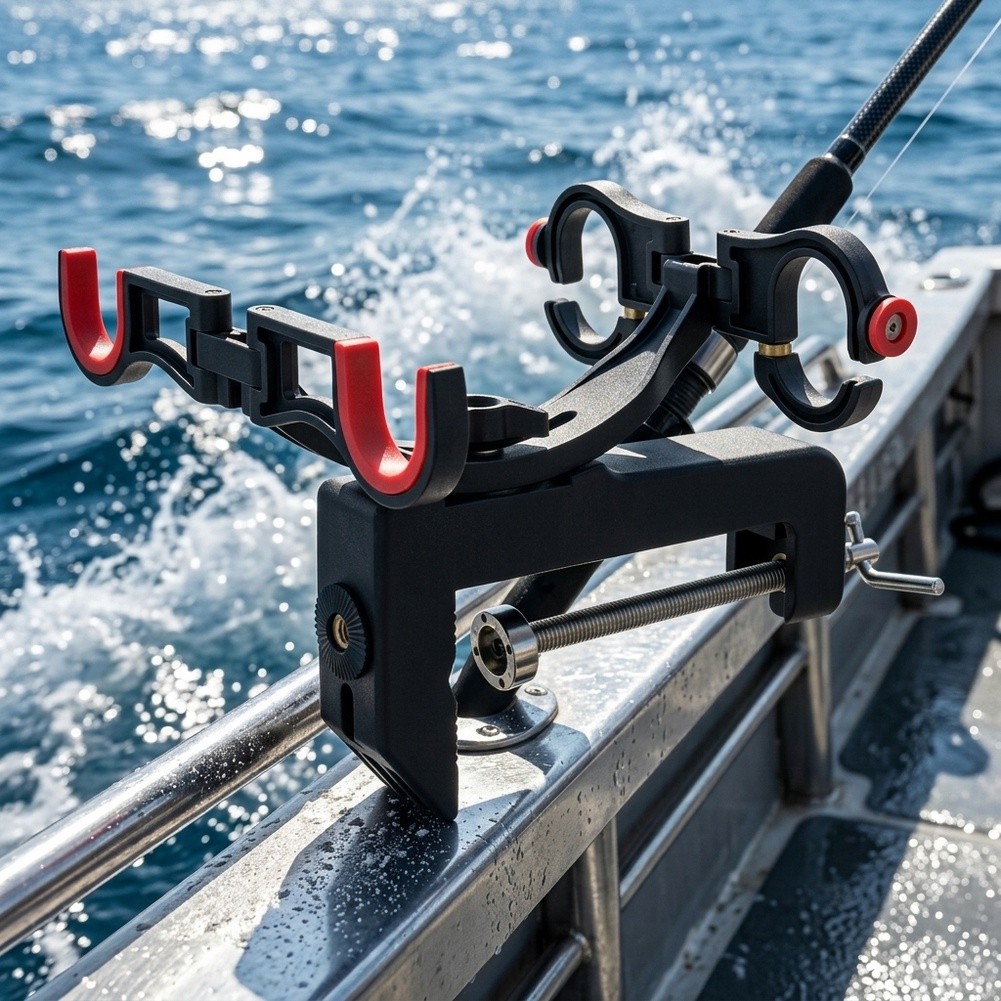 For Heavy-Duty Double-Head Boa - Fishing Rod Boat recension och pris