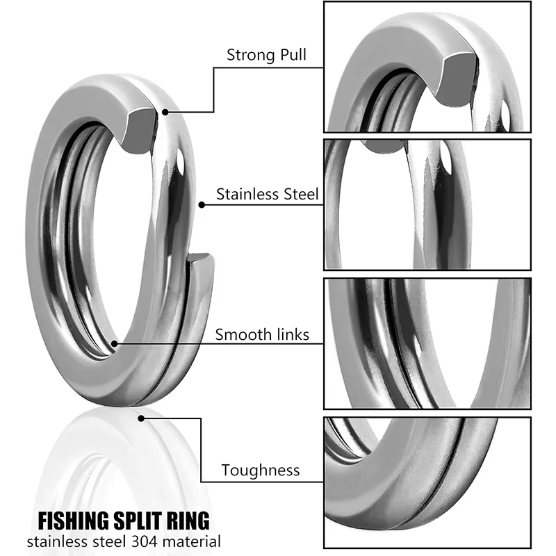 5 Size Stainless Steel Fishing - Fishing Rod Case recension och pris