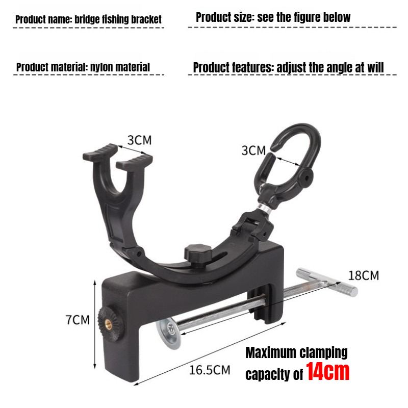 360° Rotating Adjustable Heavy - Fishing Rod Boat recension och pris