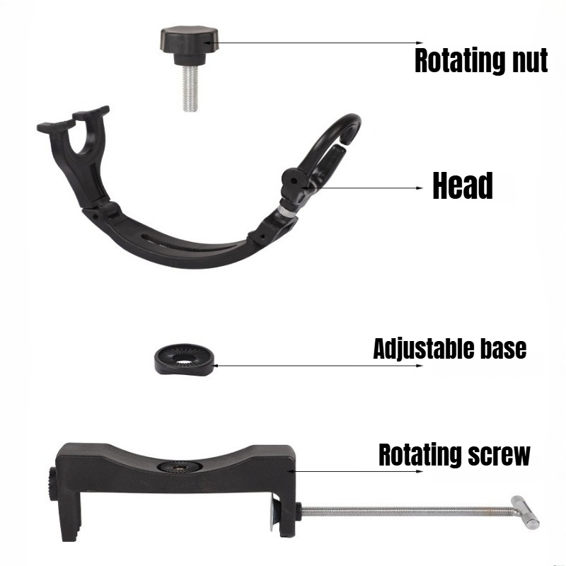 360° Rotating Adjustable Heavy - Fishing Rod Boat recension och pris